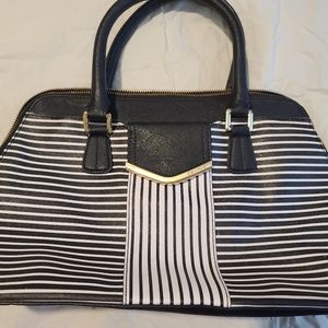 Calvin Klein Striped Purse